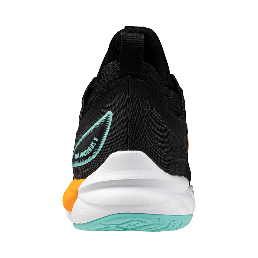 Mizuno WAVE LUMINOUS 3 Black/Tangelo/Ice Green